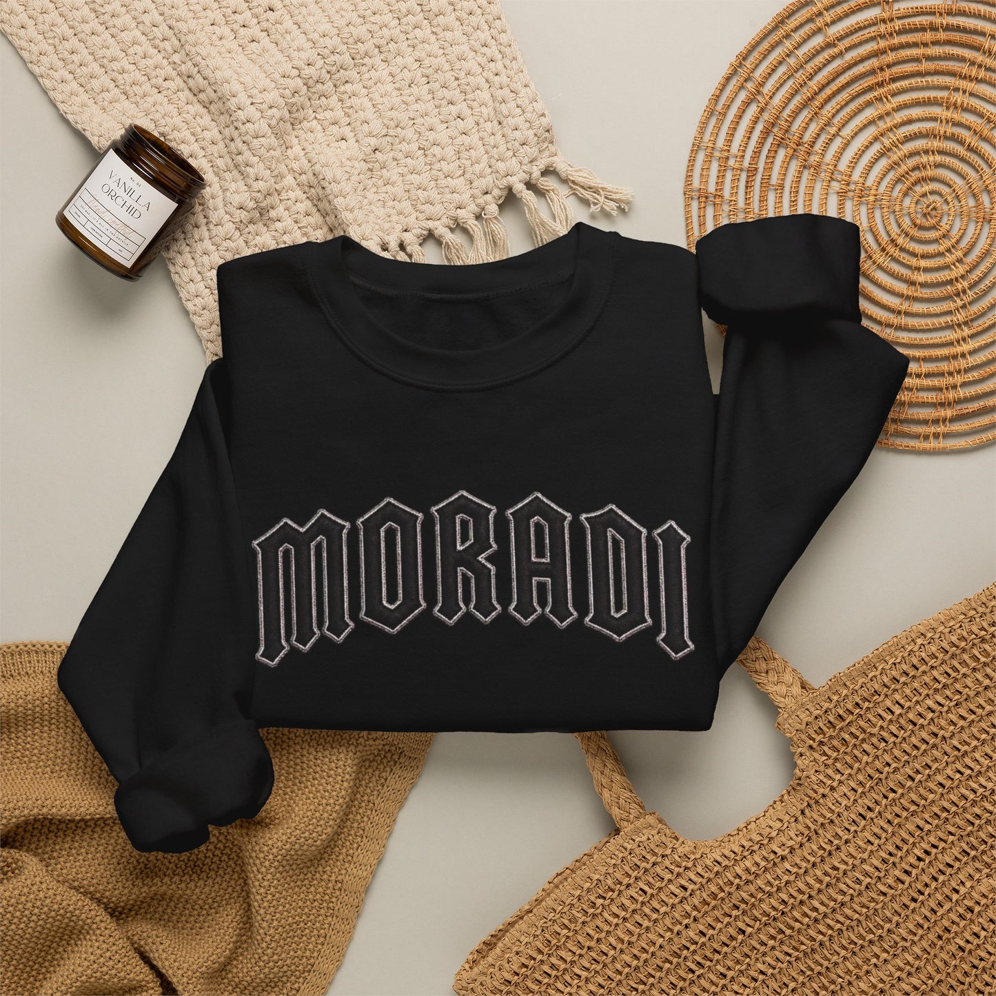 Moradi Gothic Crewneck Sweatshirt